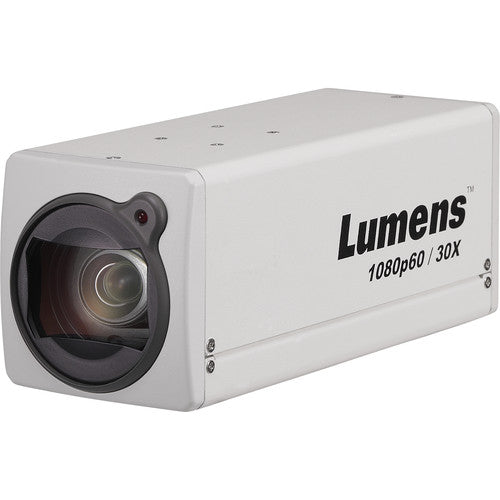 VS-BC601P 1080p/60 and 30x Optical Zoom High Definition block camera with HDMI and 3GSDI interfaces - White