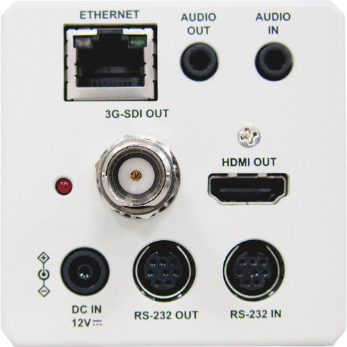 VS-BC601P 1080p/60 and 30x Optical Zoom High Definition block camera with HDMI and 3GSDI interfaces - White