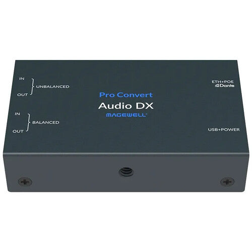 Pro Convert Audio DX - Bi-Directional Dante Audio Encoder/Decoder with Analog Stereo Input/Output