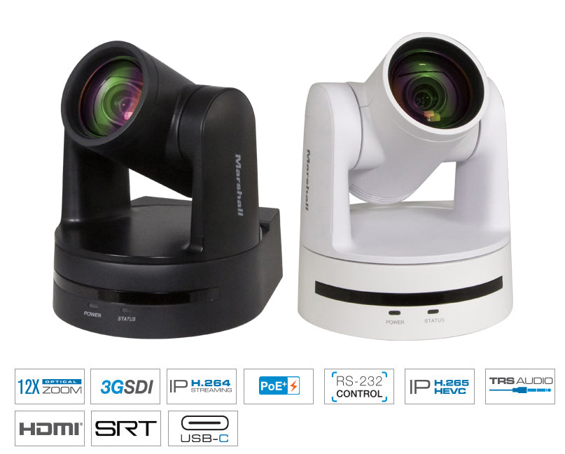 CV605-U3 / CV605-U3W 5x HD60 USB-C/IP/HDMI PTZ Camera