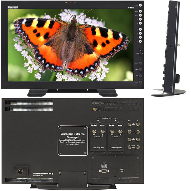 Marshall V-LCD173HR 17.3" Professional LCD Rack Mount / Desktop Monitor