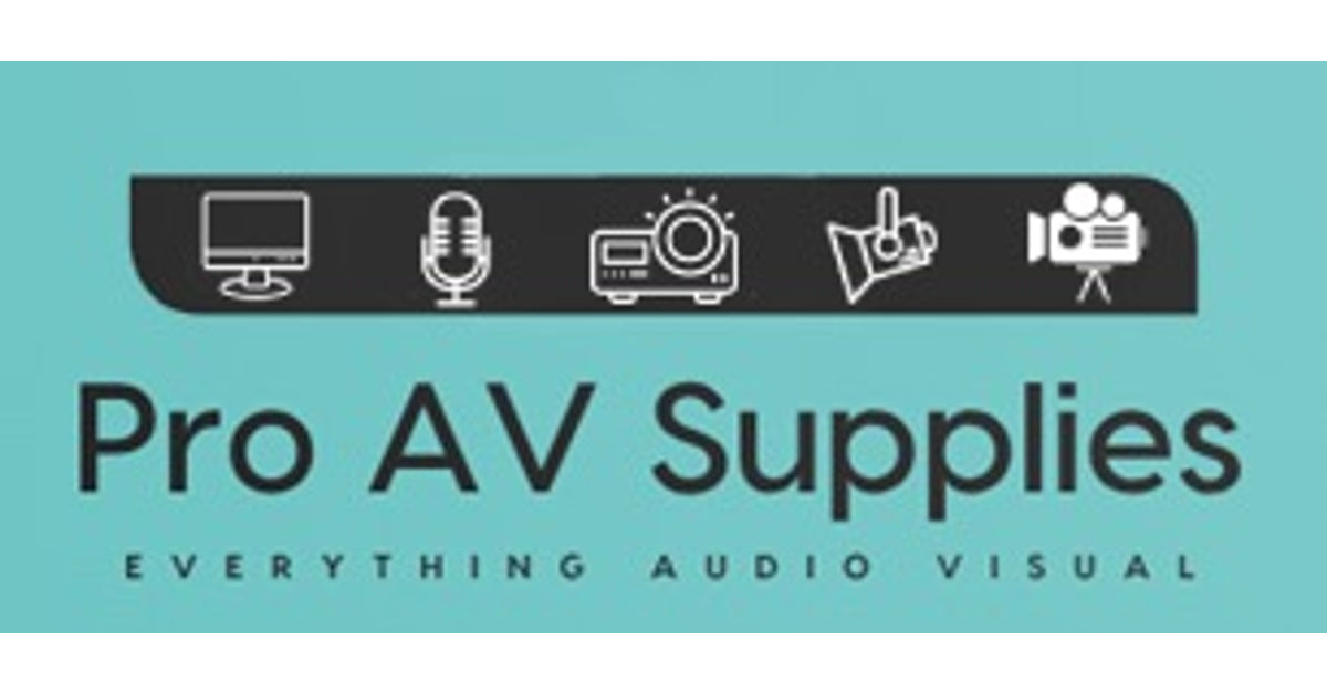 Pro AV Supplies for everything audiovisual
